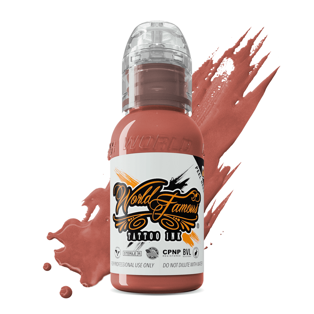 Warm Peach PINK RIBBON SERIES – Encres – World Famous Tattoo Ink – SBDistribution