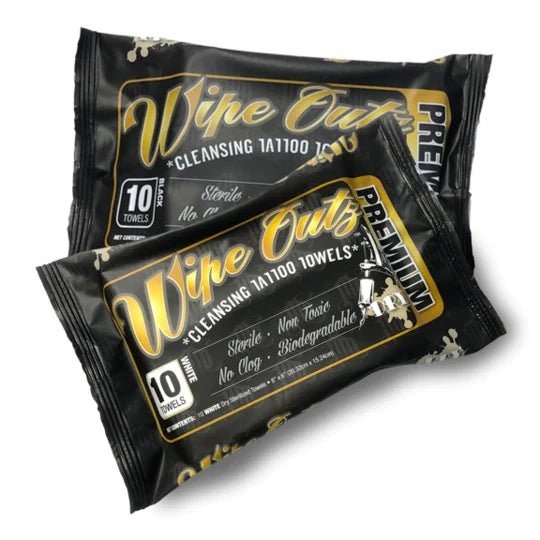 Wipe Outz premium tattoo towel Black – – SBDistribution – SBDistribution