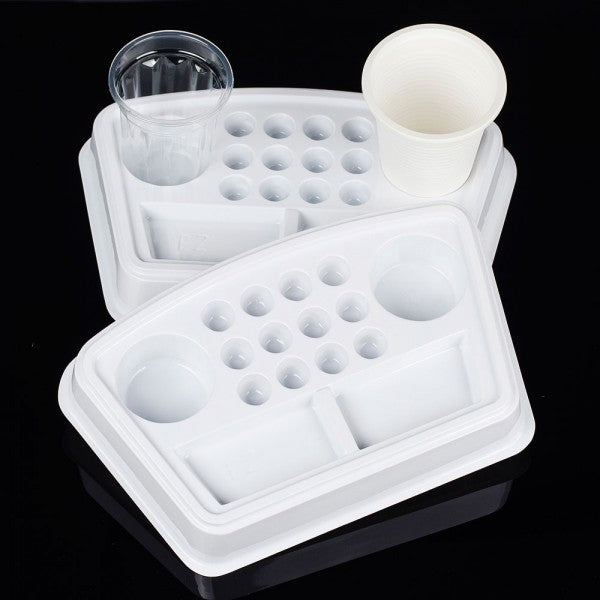 Easy Tattoo Solution Work Plate -12 pcs