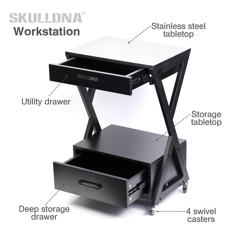 WORKSTATION Station de travail – Mobilier studio tatouage – SBDistribution – SBDistribution