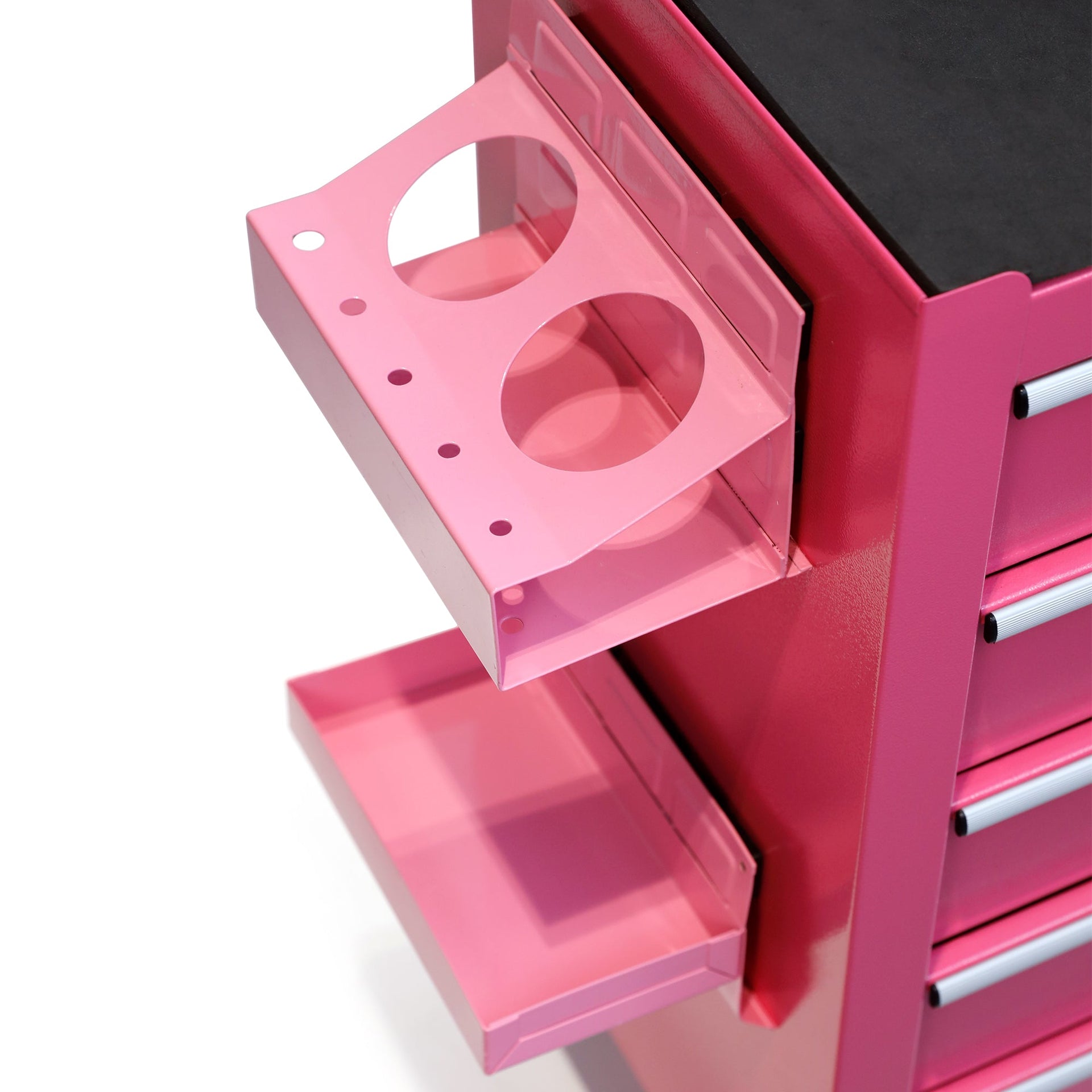 Workstation tatouage 5 tiroirs sur roulettes — Coffre tatoueur rose professionnel – Mobilier studio tatouage – SBDistribution – SBDistribution