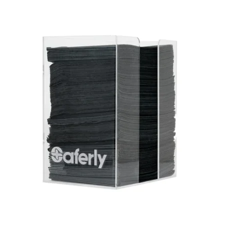 Porte Bibs dentaire en acrylique Saferly + distributeur