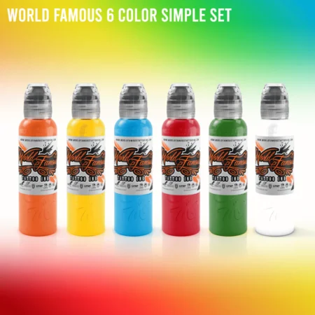 WORLD FAMOUS 6 Color Set - 1OZ